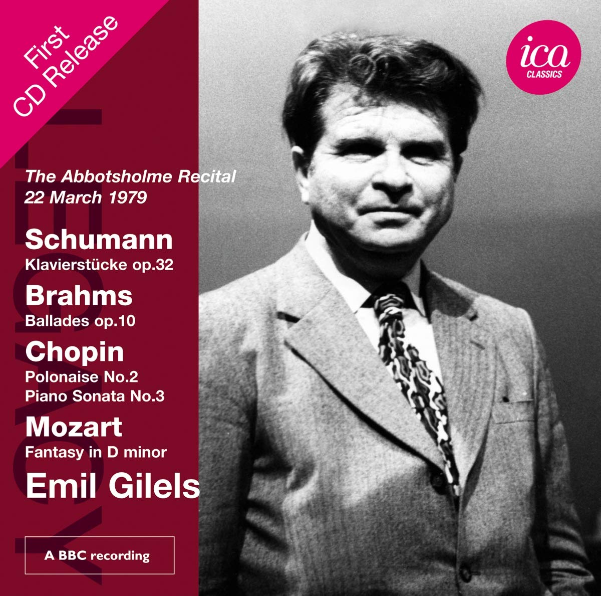 Emil Gilels - Schumann: Klavierst??ke, Op. 32/Brahms: Ballades, Op. 10/... CD