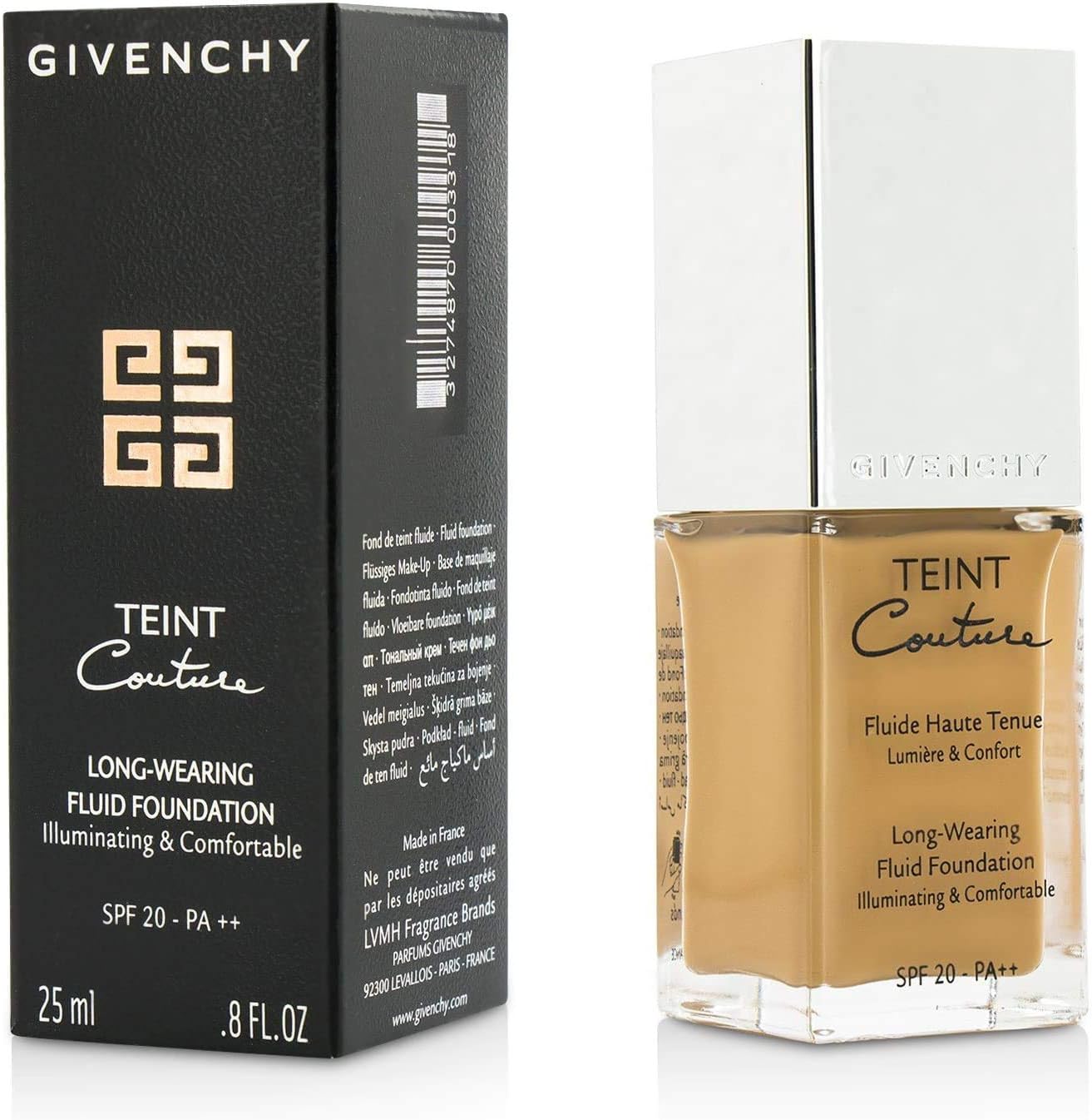 Givenchy Teint Couture Long Wear Fluid Foundation SPF20 - # 6 Elegant Gold 25ml/0.8oz