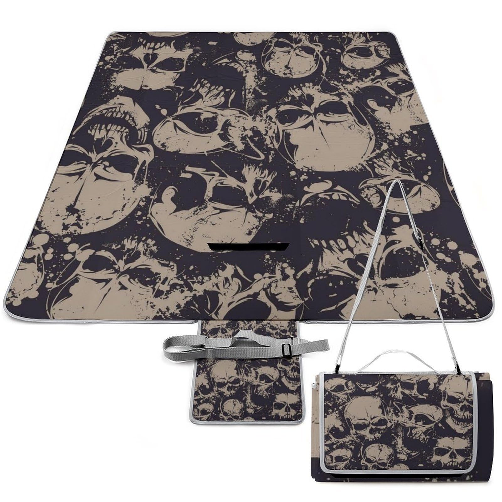 Couverture de pique-nique pliable imperméable 148x148 tapis extérieur isolant