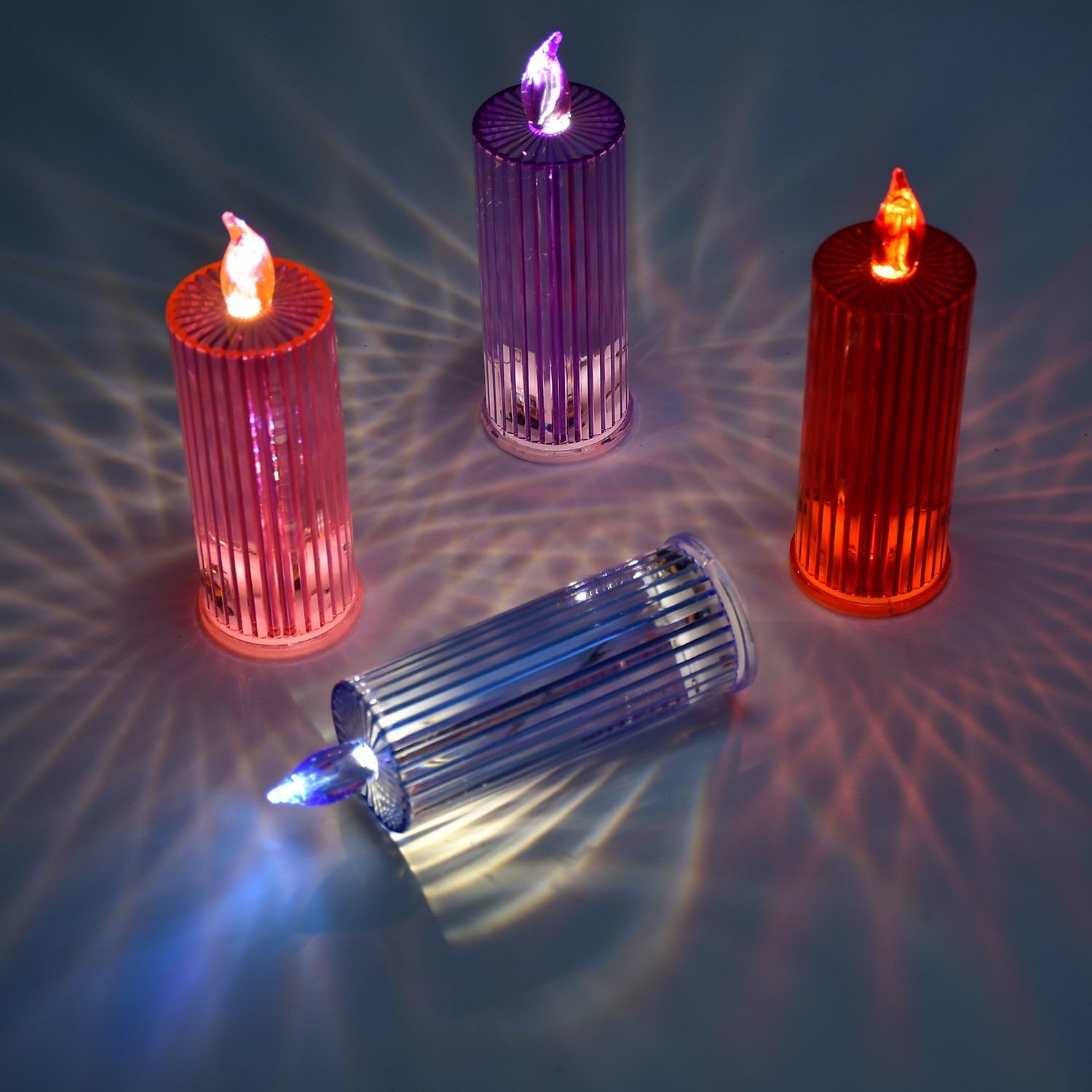 Candle Lights (Multicolor): Big Simple Candles for Stylish Home Decoration and Relaxing Atmosphere-picture-10