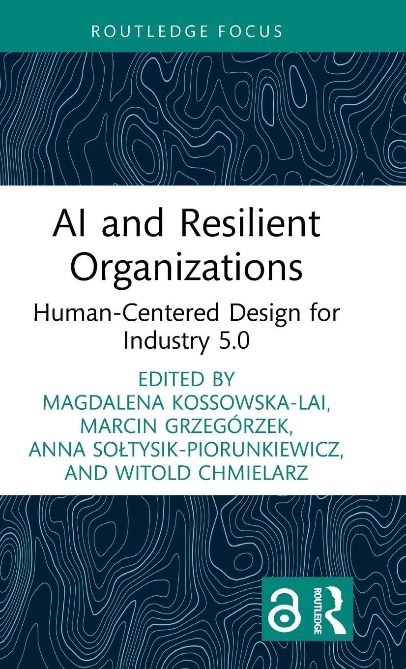 AI and Resilient Organizations by Magdalena Kossowska-Lai, Ma... - 9781041280996