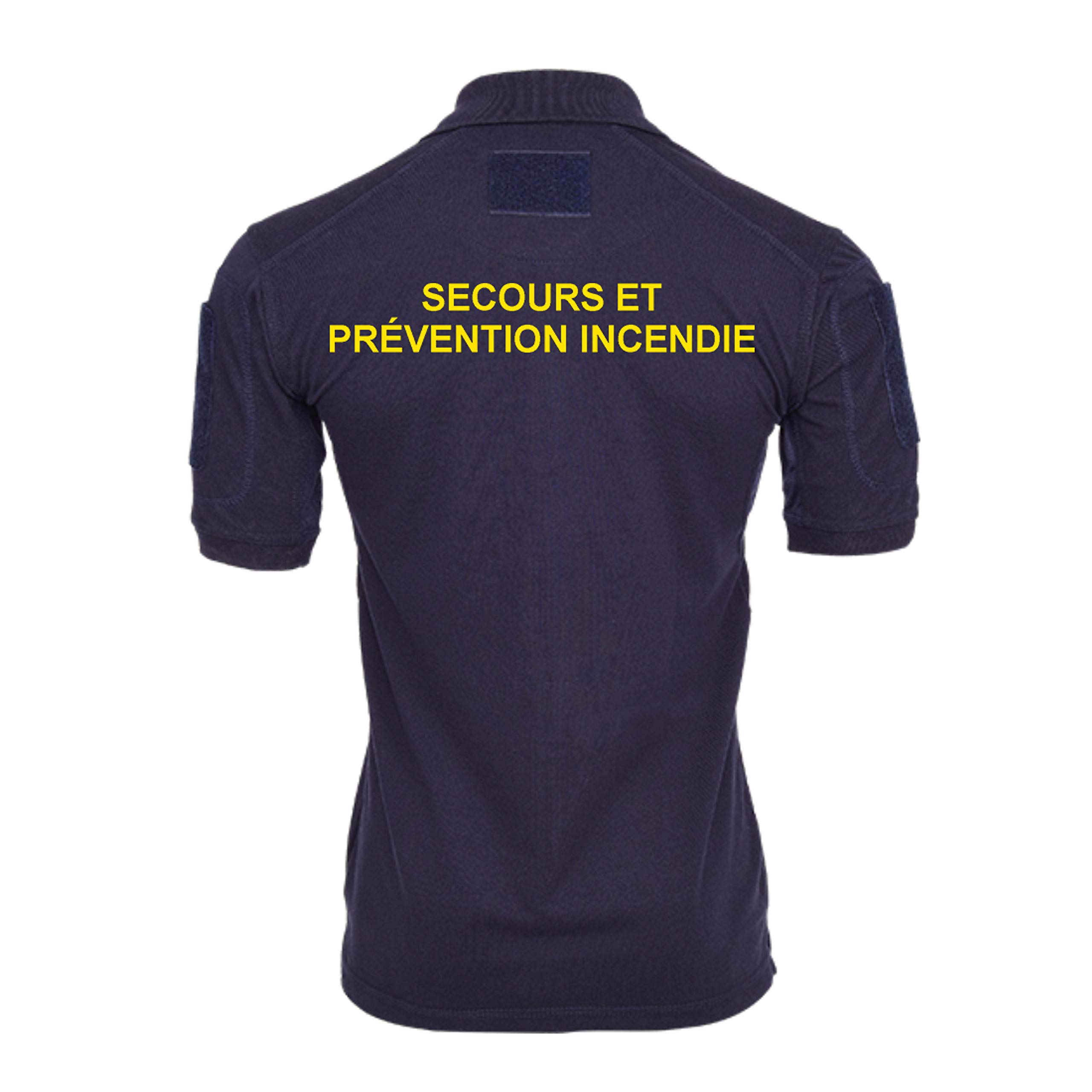 Polo táctico de rescate y protección contra incendios, equipo de emergencia de Francia #34607 azul oscuro XXXXXL