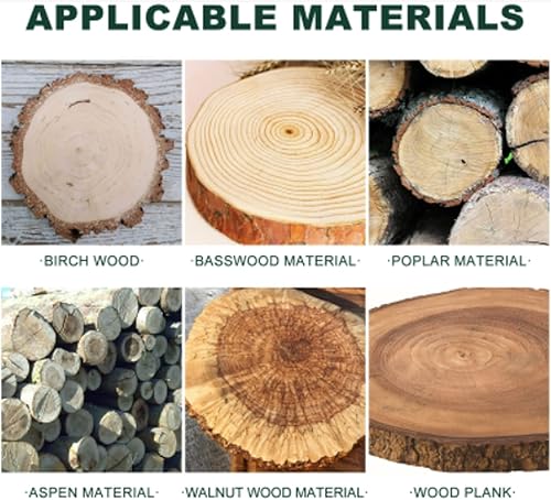 Miniatura 9 de Rotuladores para quemar madera, marcadores para quemar madera, adecuados para artistas y principiantes en proyectos de madera, 3 unidades