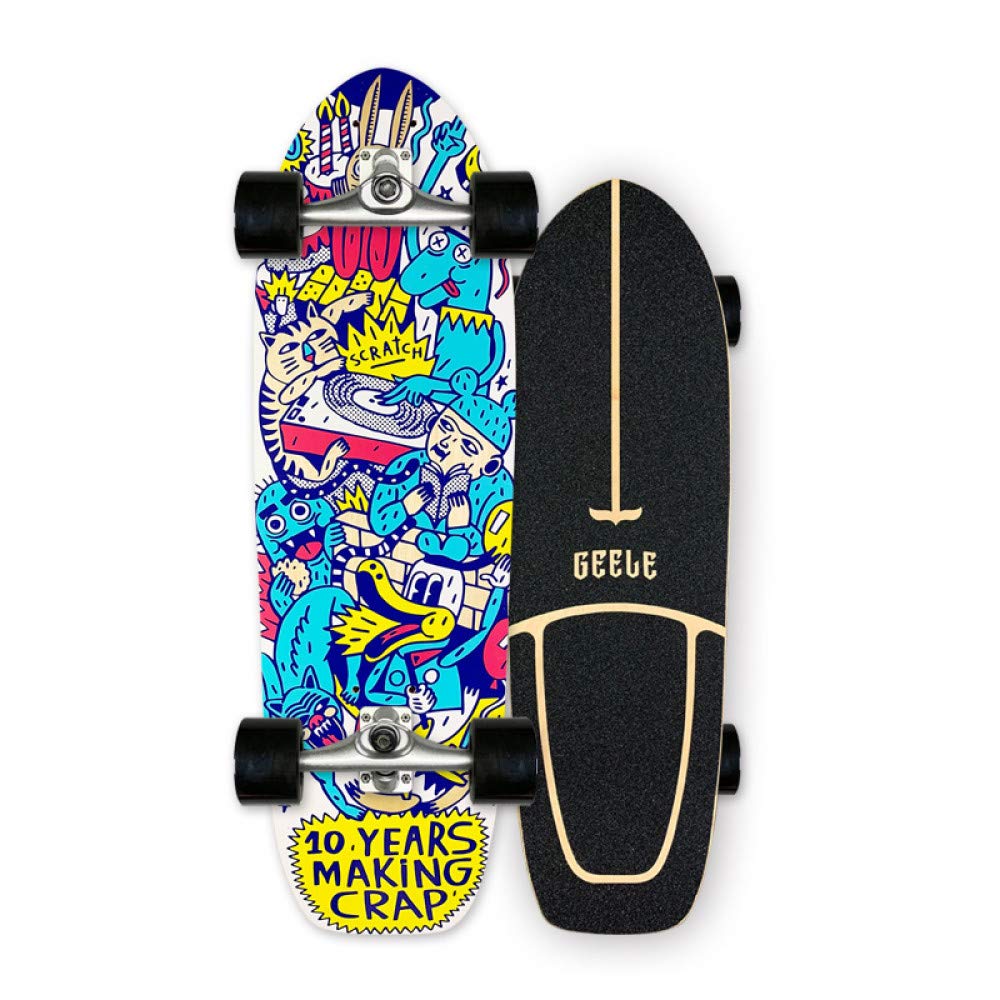 Amazon | Geele Land Surfing Skateboard Beginner Skiing Practice