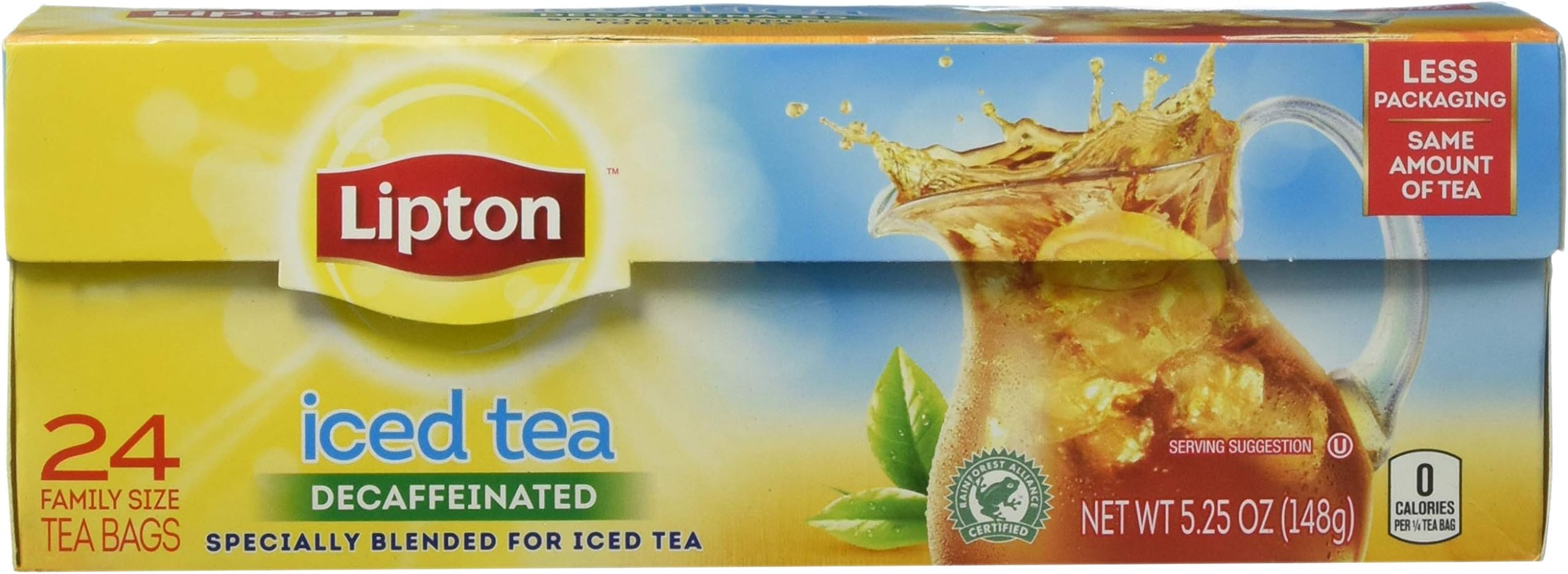 Ice Tea Bags Decaffeinated - 24 CT