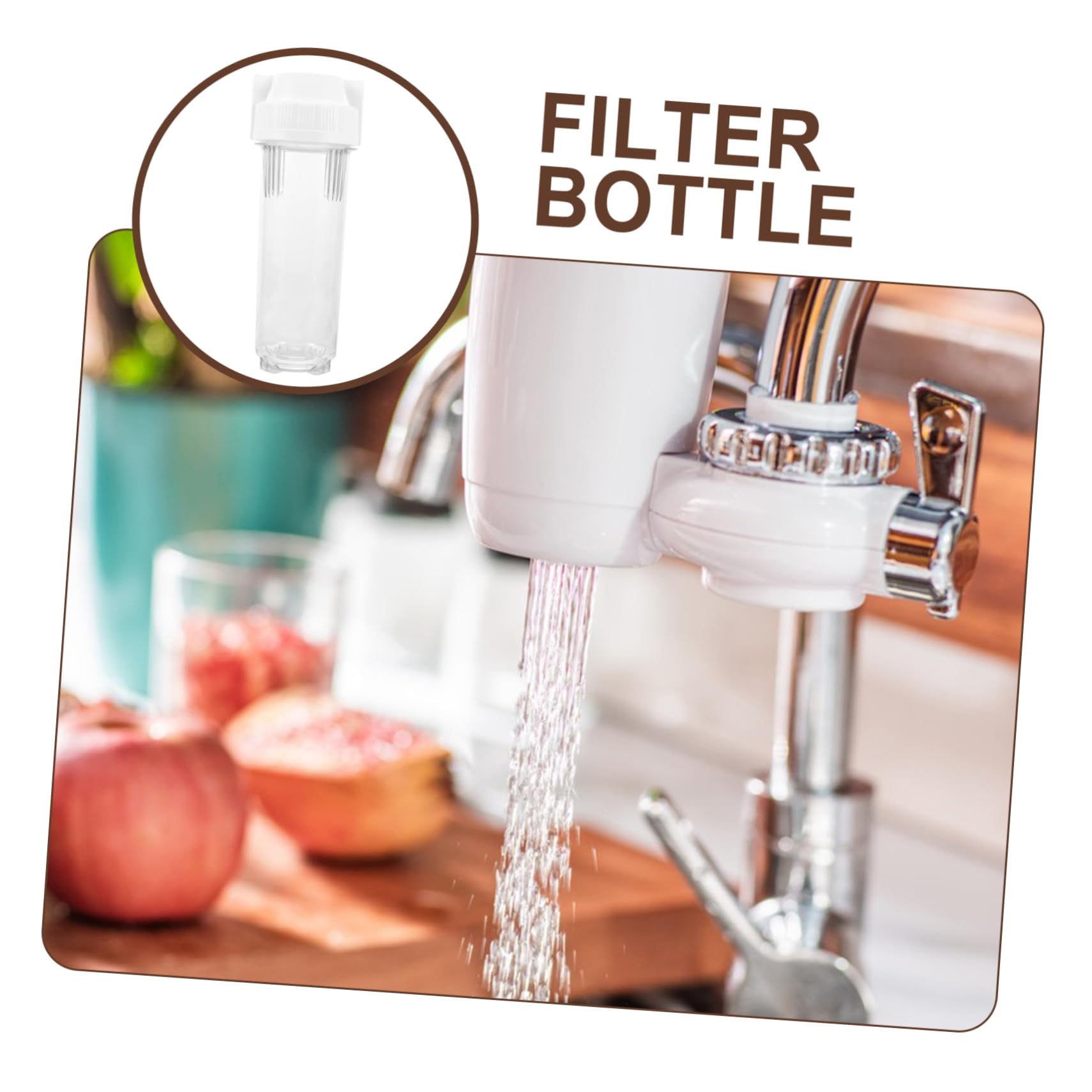 Bouteille Filtrante Antidéflagrante 10 Pouces pour Préfiltre, 1 Pièce