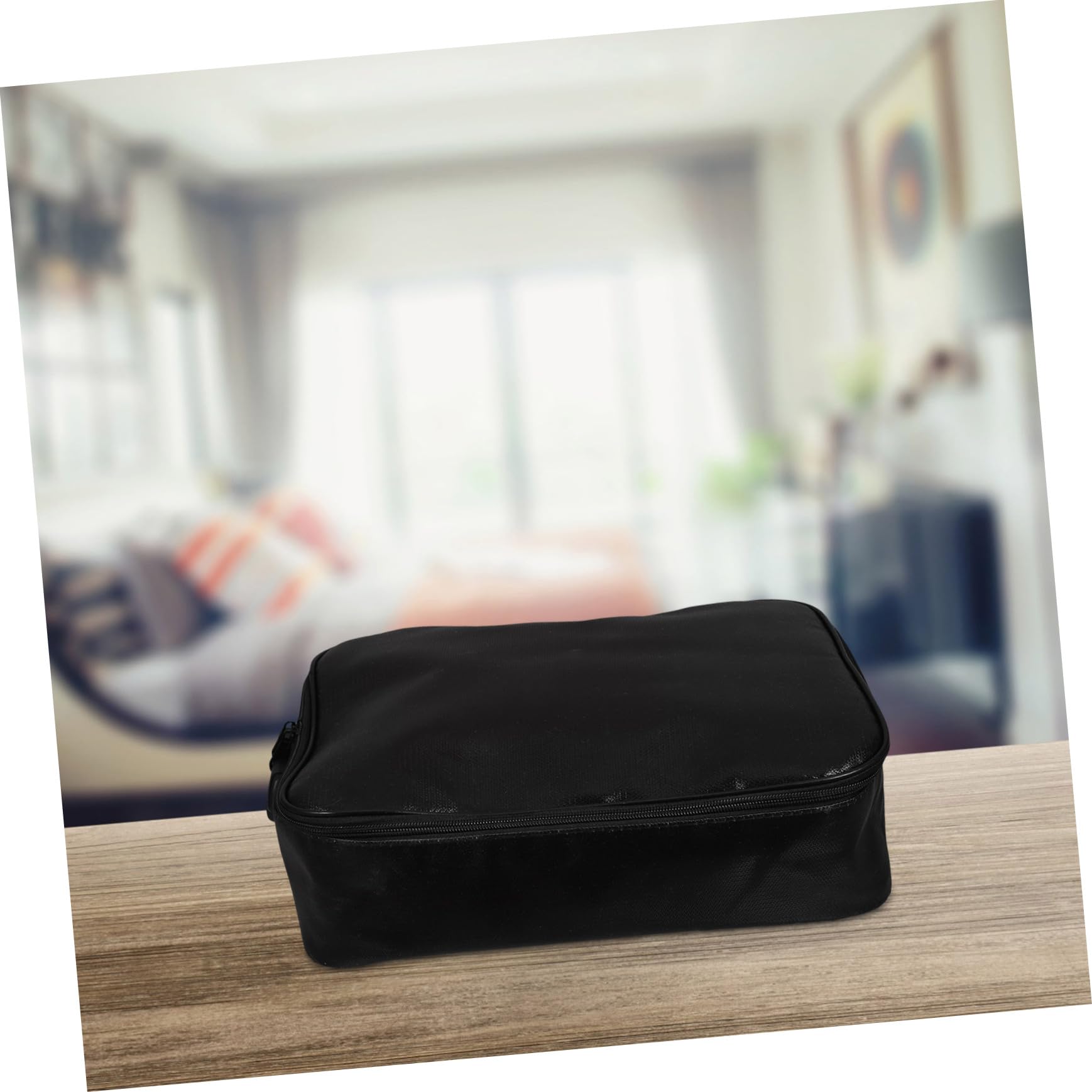 Borsa Portadocumenti Ignifuga Nera, Design Multistrato per Viaggio | Chiusura Password, Tessuto in Fibra di Vetro, Uso Quotidiano e Archivio