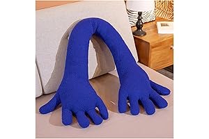 Super Soft Wool Leg Pillow - Unique Arm Shaped Pillow - Ideal...