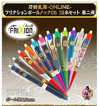 美品 刀剣乱舞 フリクション 第1弾 第2弾 セット 刀剣乱舞-ONLINE- フリクションボールノック12本セット 2弾