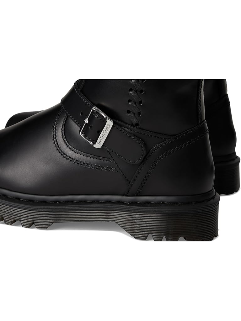 Black Dr. Martens Anistone Knee High Boots