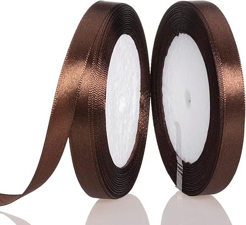 Miniatura 19 de ATRBB Cinta de satén verde menta de 1 1/2 pulgadas, cinta de tela sólida de 50 yardas para envolver regalos, ramos, bodas y decoración del hogar, 25