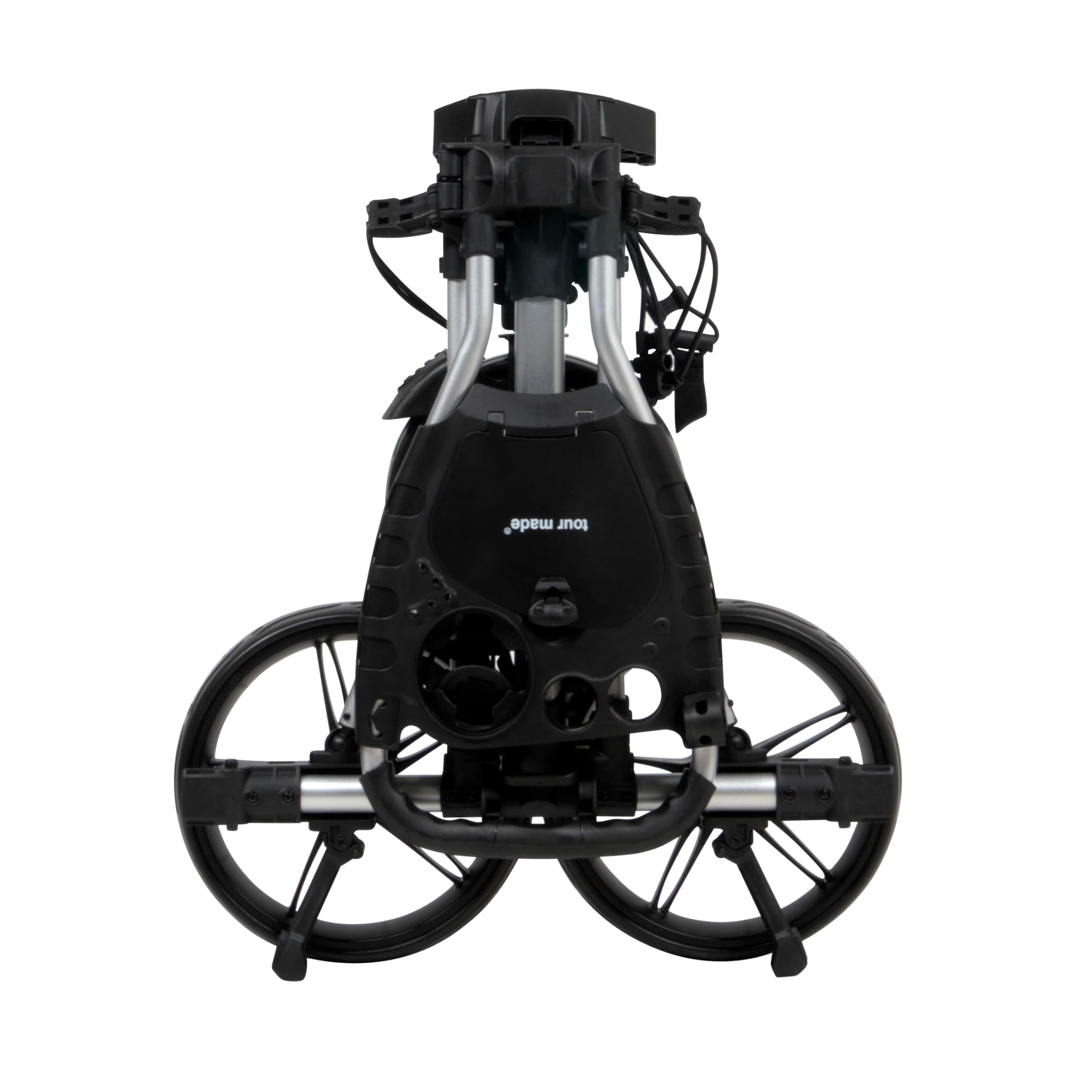tour made RT-140/150 & 160 Carrello da golf pieghevole I Carrello da golf a spinta a 3 ruote I Carico utile fino a 25 kg I Qualità di marca tedesca I Numerosi accessori inclusi