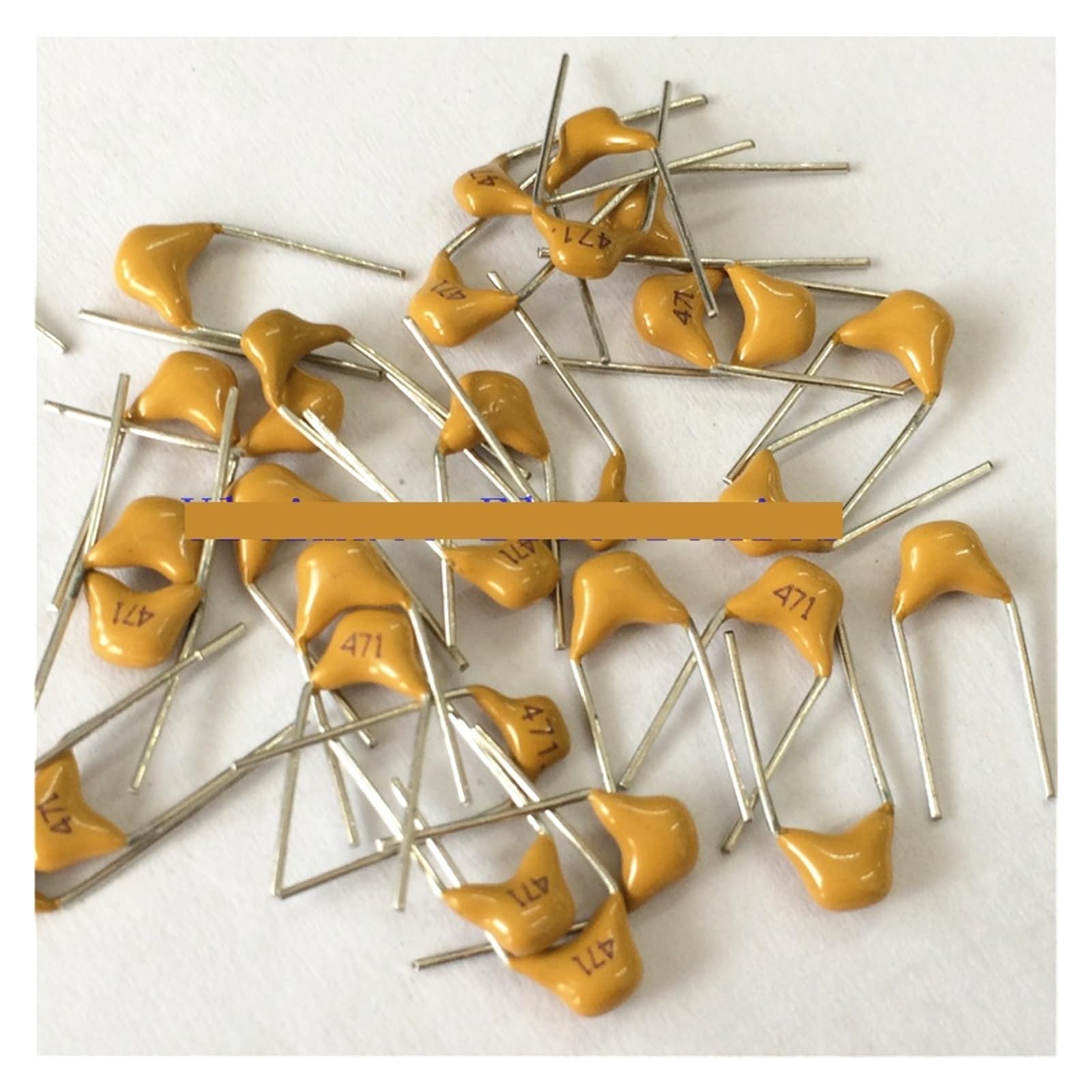 AARTERZZA 1000pcs/lot Multilayer Ceramic Capacitor 471 50V 470pF 471J P=5.08mm