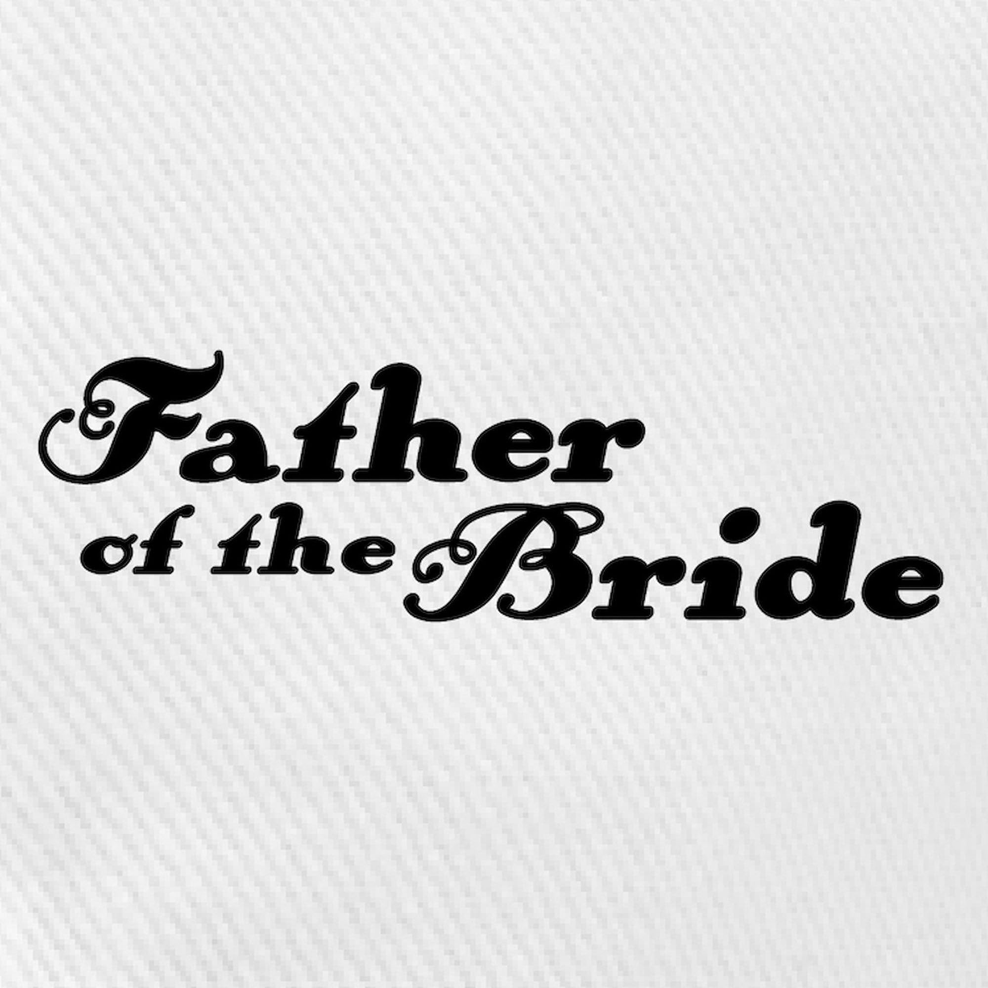 CafePress Father of The Bride Cap Unique Adjustable Baseball Hat