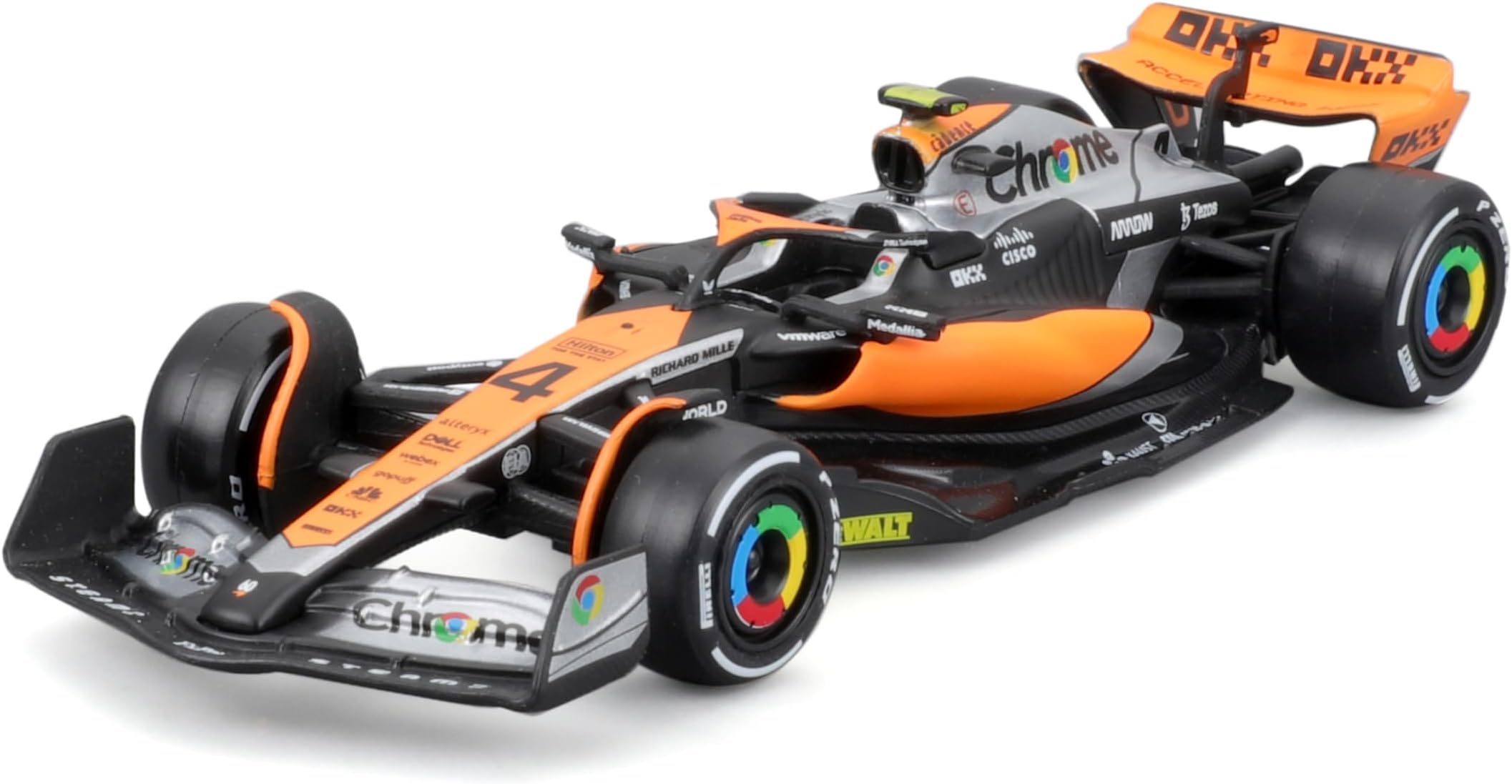 F1 McLAREN MCL60 2023 BRITISH GP - Formula 1 - LANDO NORRIS 4 - Scale 1:43 12 cm - 38087