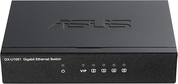 ASUS GX U1051 Switch Gigabit compatto 5 porte Plug n Play ASUS GX U1051 Switch Gigabit compatto 5 porte Plug n Play