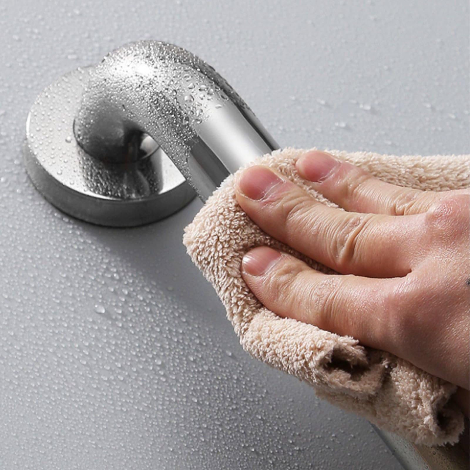 Handicap Shower Grab Bar for Seniors Elderly, Shower Handle Bath Handle, Safety Bars for Shower Chair Bench, Senior, Elderly, Handicap(40cm)