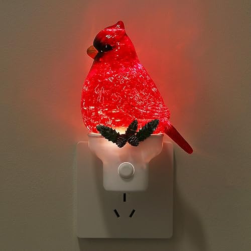 Miniatura 28 de Luz nocturna de Navidad enchufable a la pared, luz nocturna de agua con purpurina con opciones USB/tomacorriente, luz nocturna decorativa de