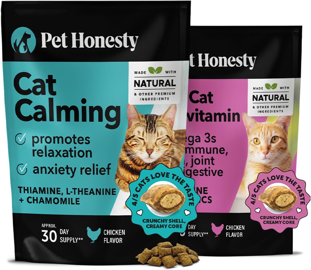 Cat Calming Cat Multivitamins Dual Texture Chew 
