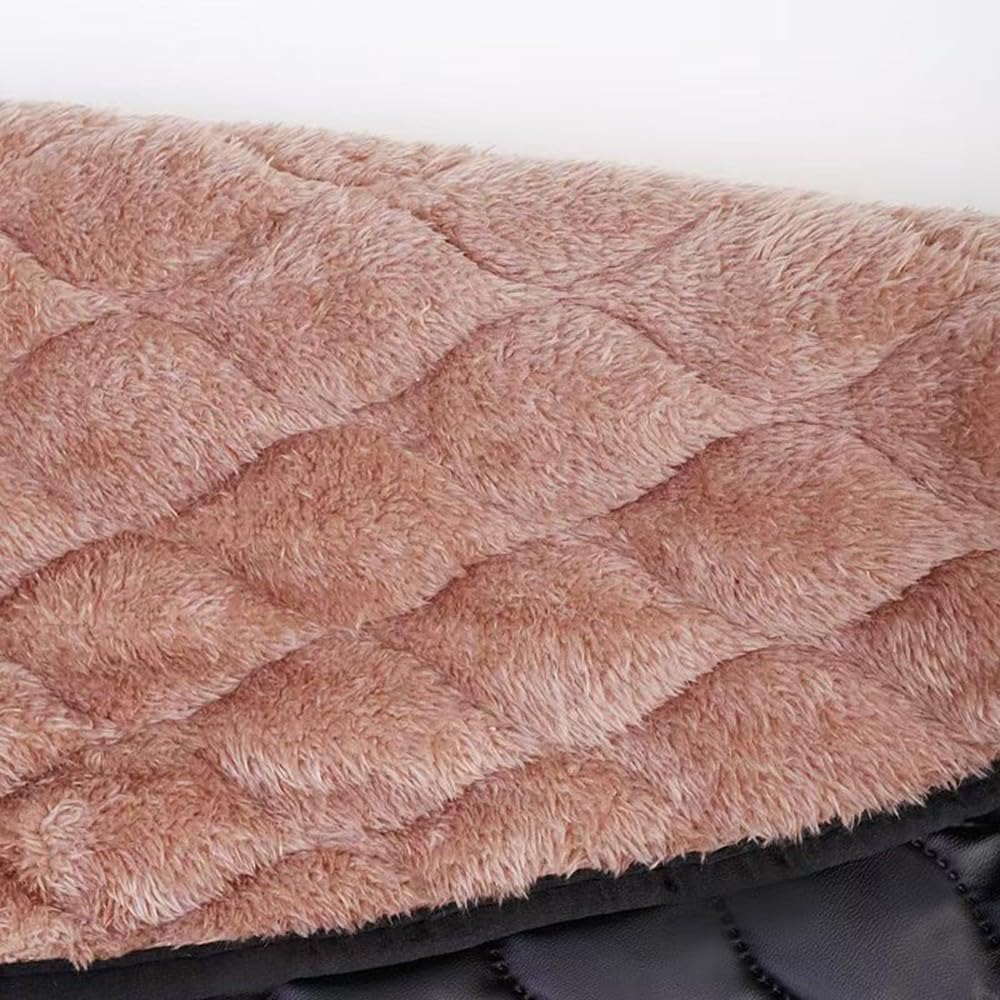 Fundas para patas de silla de ruedas de invierno, gruesas, cálidas e impermeables, forro polar, diseño de cremallera, semienvuelto, calidez para la espalda, para adultos, a prueba de viento, saco de