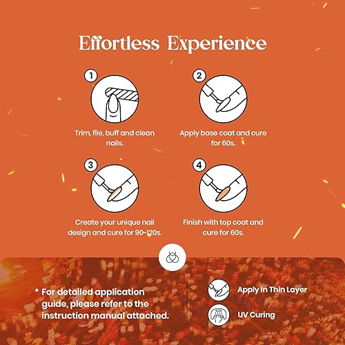 Miniatura 67 de beetles colección “Rainbow” - Kit de esmaltes de uñas en gel, de 20 colores, verde, rosa, azul, con brillantina y nude para niñas, con 3 frascos