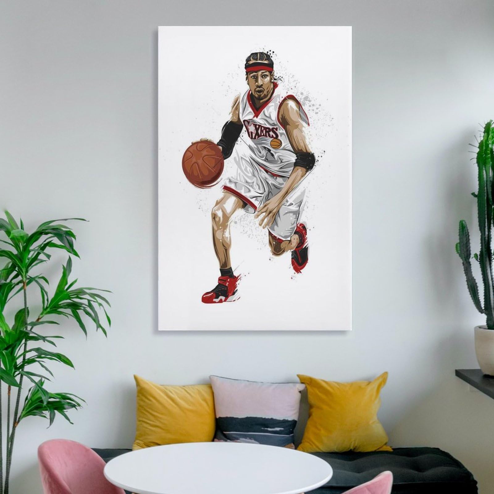 Amazon.co.jp: Allen Iverson アレン・アイバーソン・プレイング 