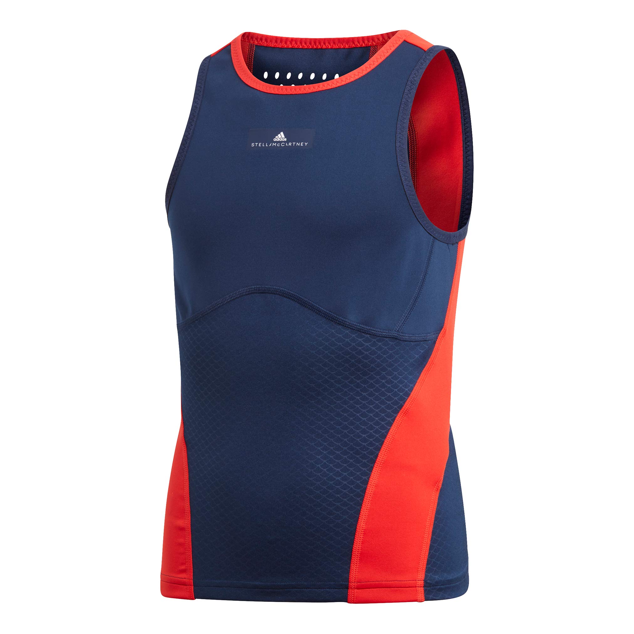 adidas Girls Tank Top Dark Blue Red 164 Outerwear