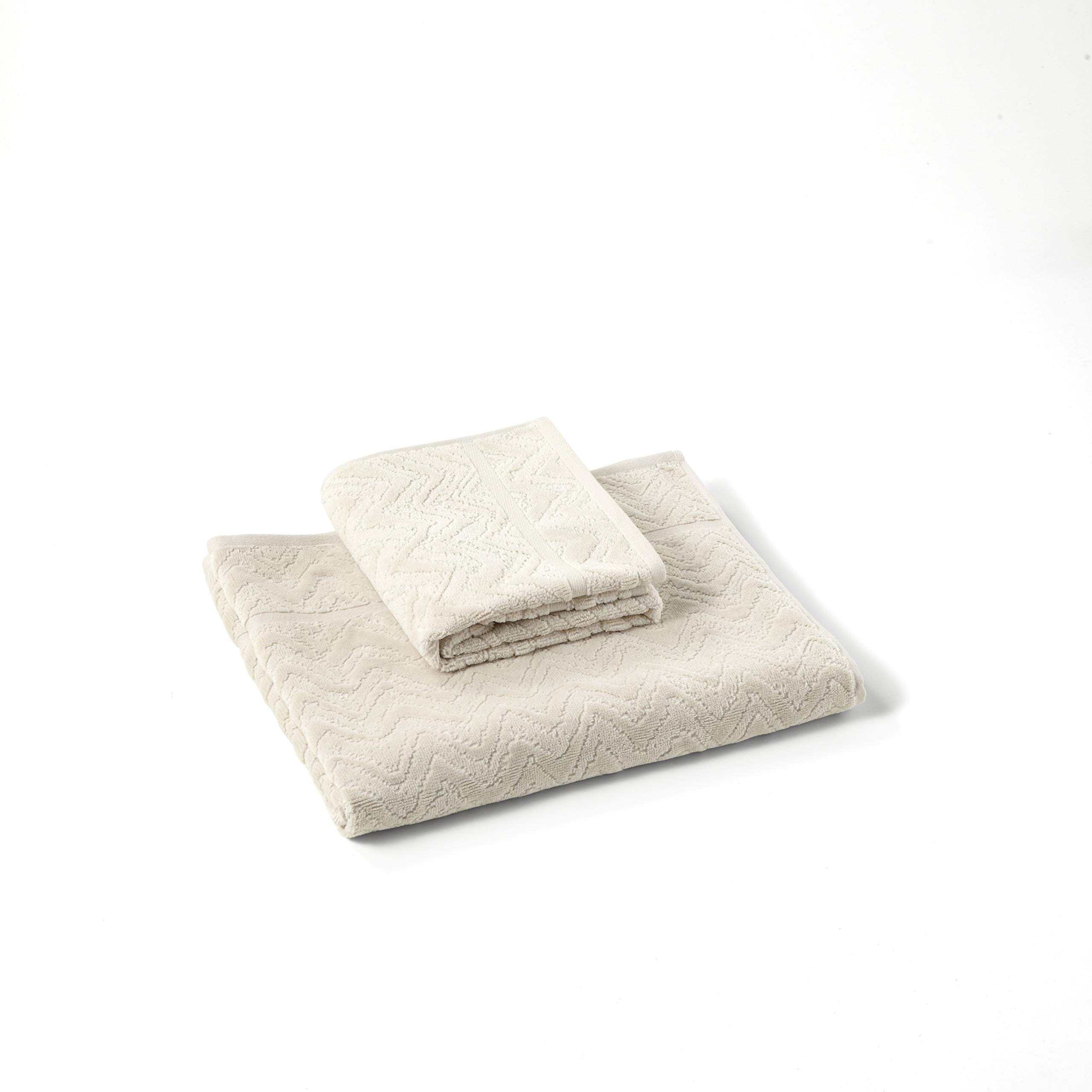 Amazon｜Missoni Home バスタオルとハンドタオル REX 21｜タオル