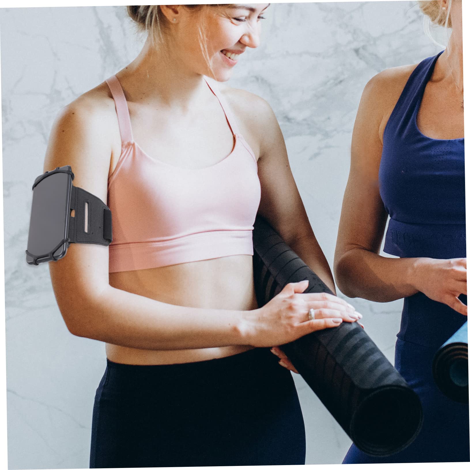 DOITOOL 4pièces Brassard De Sport pour Téléphone Support Mobile pour Course Randonnée Et Activités Extérieures