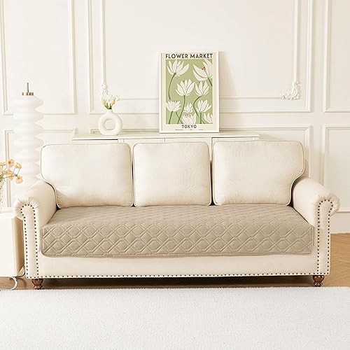 Miniatura 241 de hyha Manta de cama impermeable para perro, mantas suaves para mascotas, funda de sofá impermeable para perros, fundas reversibles lavables para