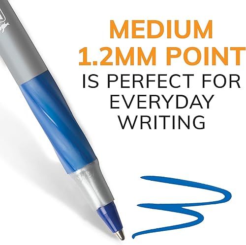 Miniatura 4 de Bolígrafo Grip Stic de BIC Azul 12 unidades