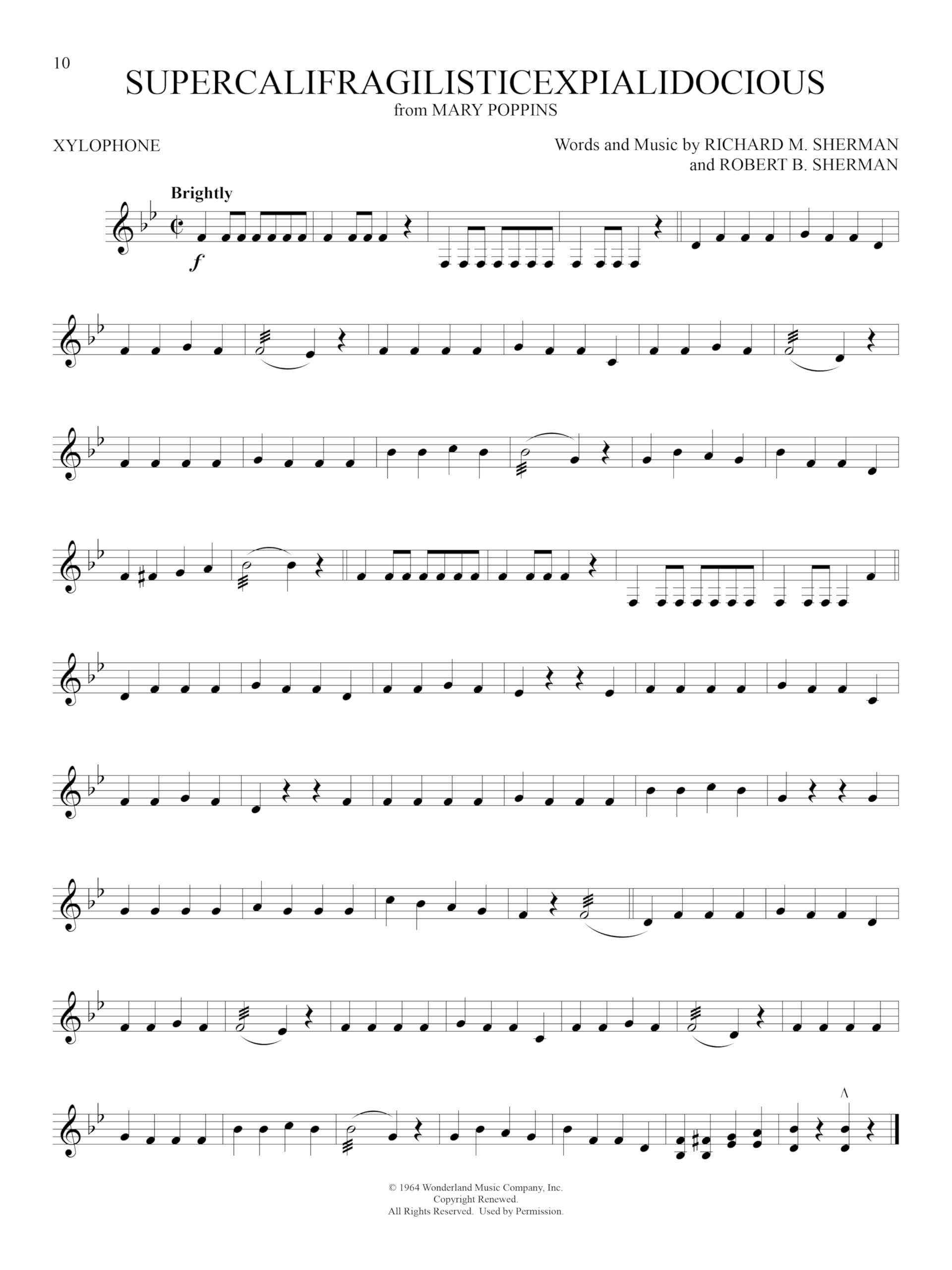 First 50 Xylophone Songs | Xylophon Noten für Anfänger Schüler und Kinder | Leichte bis mittlere Melodien für Unterricht Üben und Performance | Pop Film Jazz Klassik Stücke | Percussion Songbook