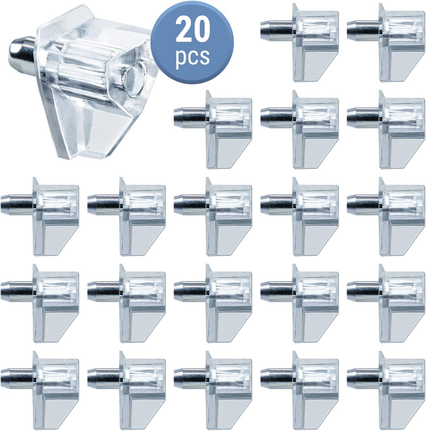 KB KINGBASIC 20 Cabinet Shelf Supports 3 MM or 1/8 inch holes