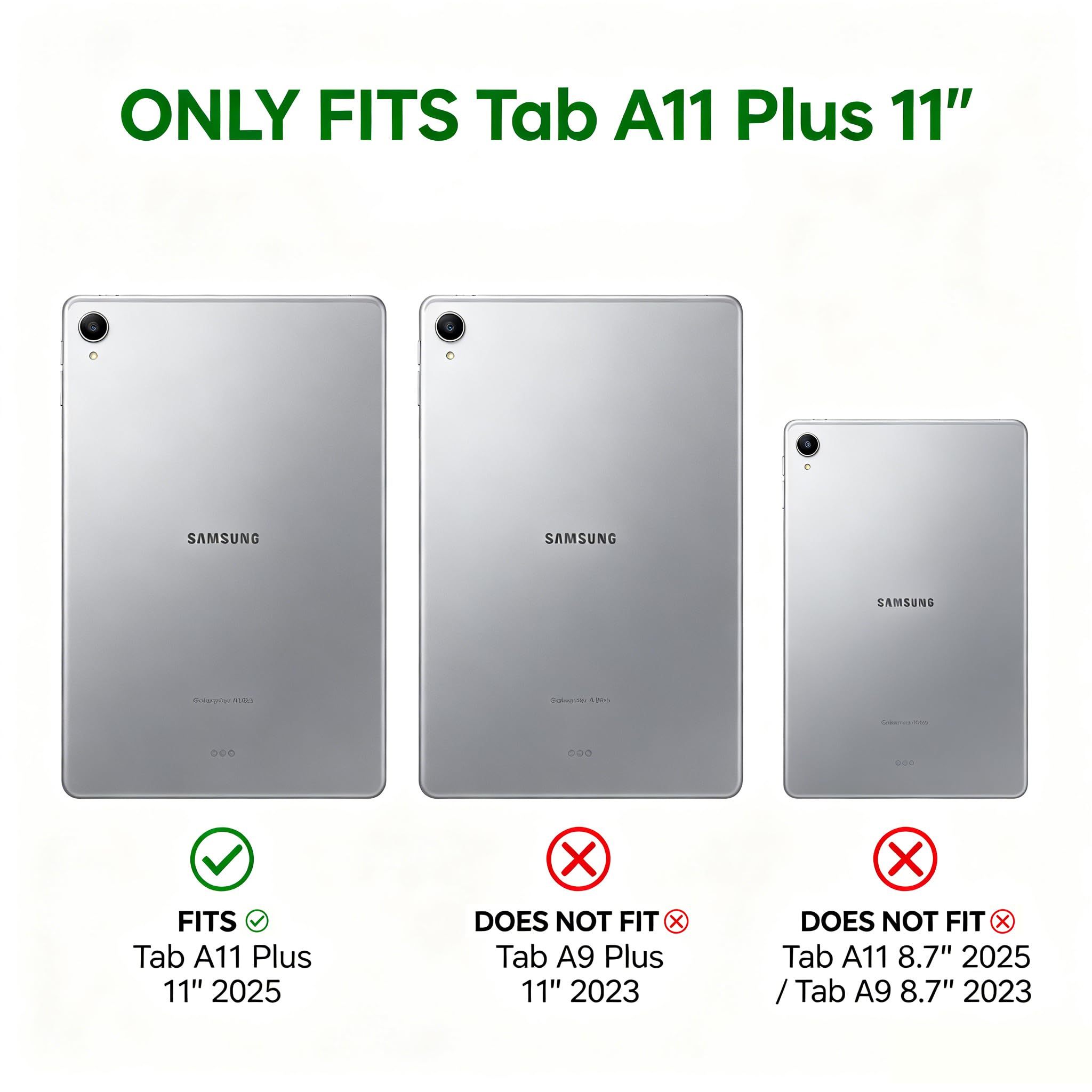 Lunivop Schutzhülle für Samsung Galaxy Tab A11 Plus 27,9 cm (11 Zoll