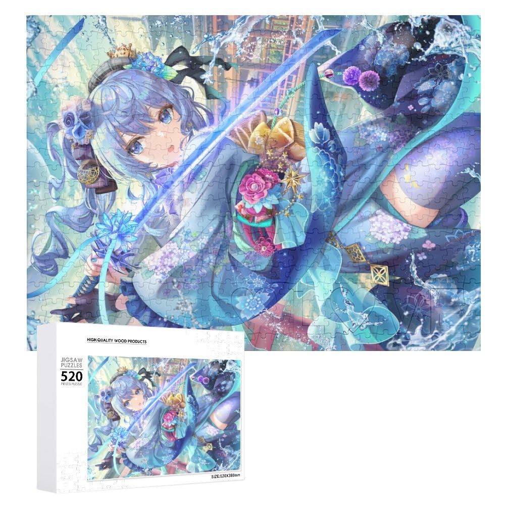 Amazon.co.jp: 木製パズル VTuber 星街すいせい 520ピース