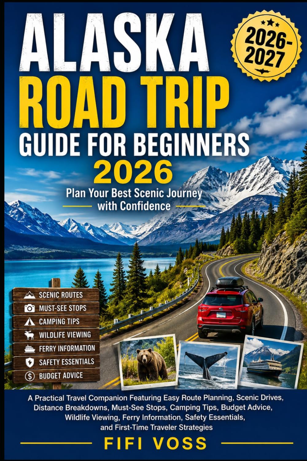 ALASKA ROAD TRIP GUIDE FOR BEGINNERS Plan Your Best Scenic Journey with Confidence: A Practical Travel Companion Featuring Easy Route Planning, Scenic ... Budget Advice, Wildlife Viewing, Ferry Inf