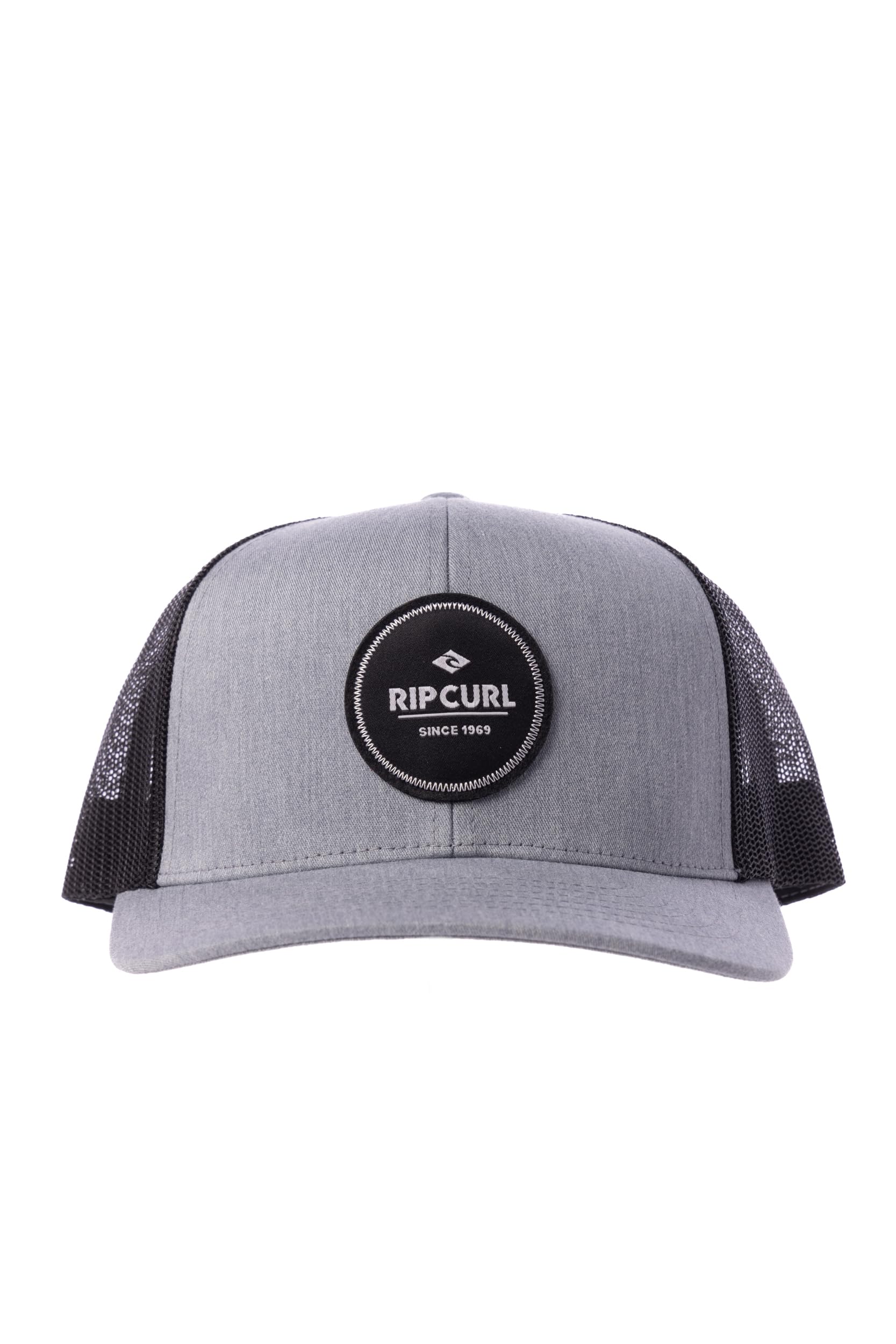Rip Curl Curve Peak, Structured Trucker Hat, Mesh Snapback Baseball Cap for Men, Adjustable