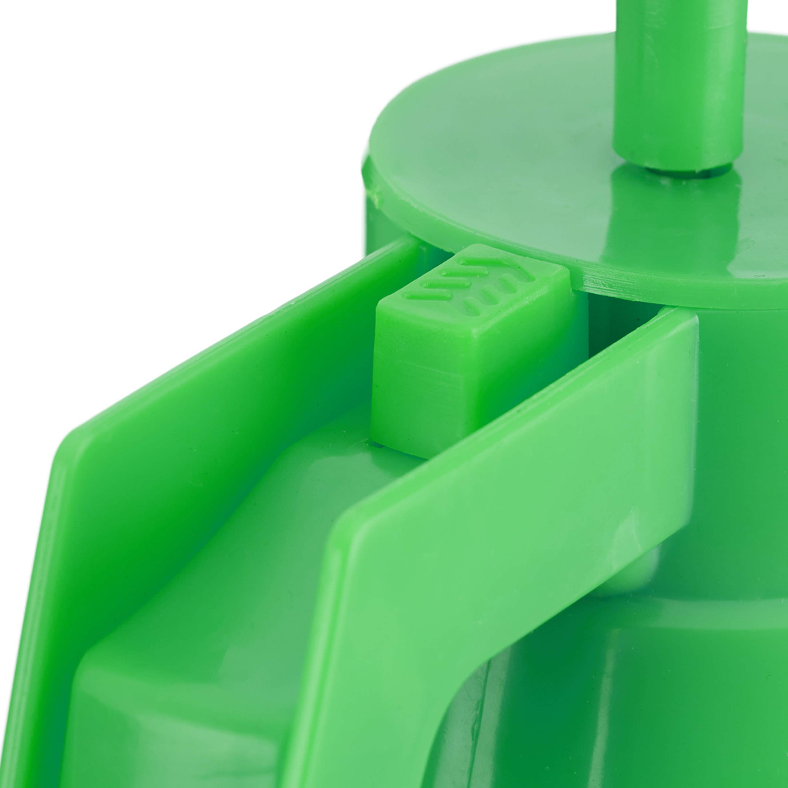 10 Pulverizadores Agua Presión, Boquilla Ajustable, Vaporizador para Plantas, Jardín, 1 l, PE-Latón, Verde
