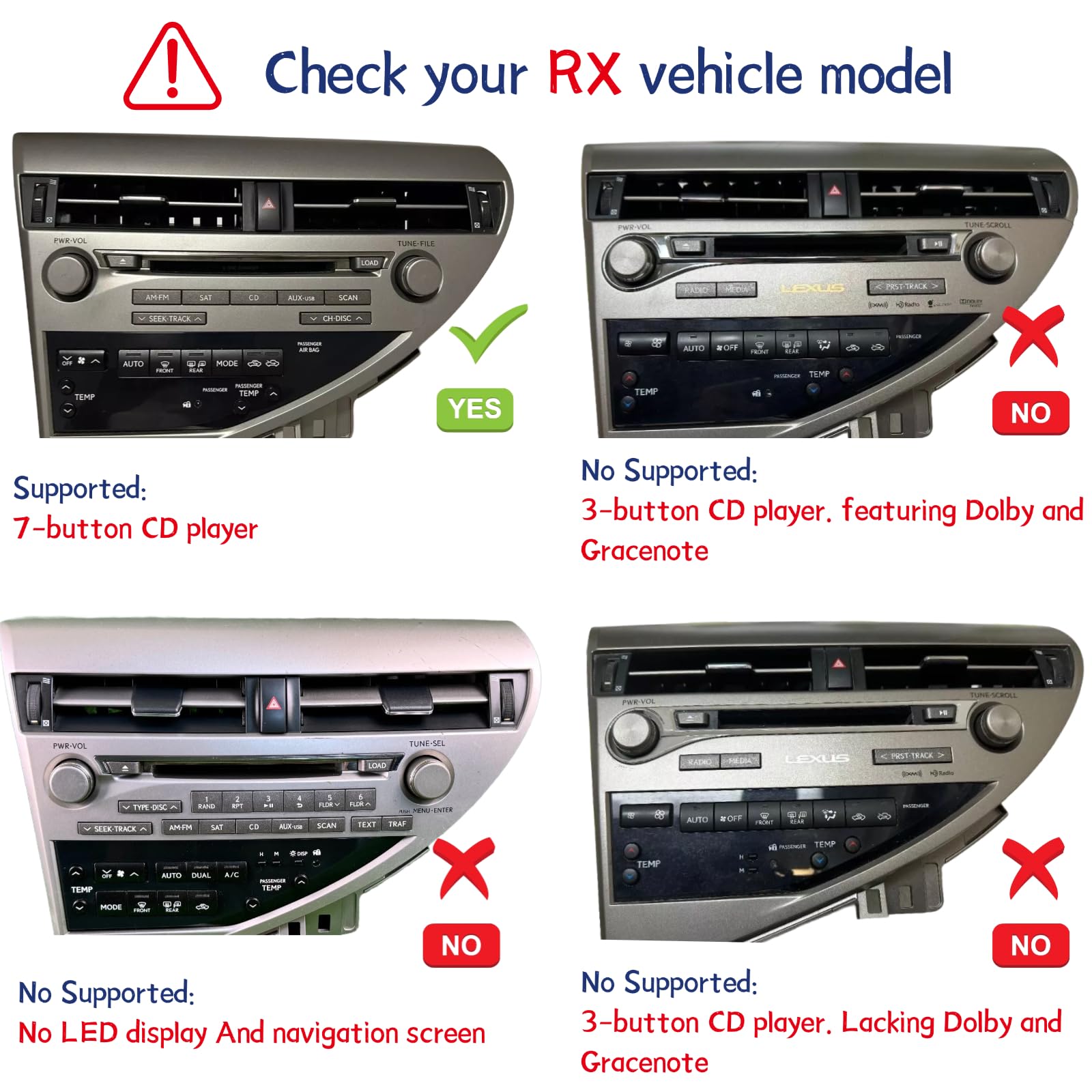 Amazon.co.jp: Android 13 カーステレオ Lexus RX350 RX450h 2010-2012
