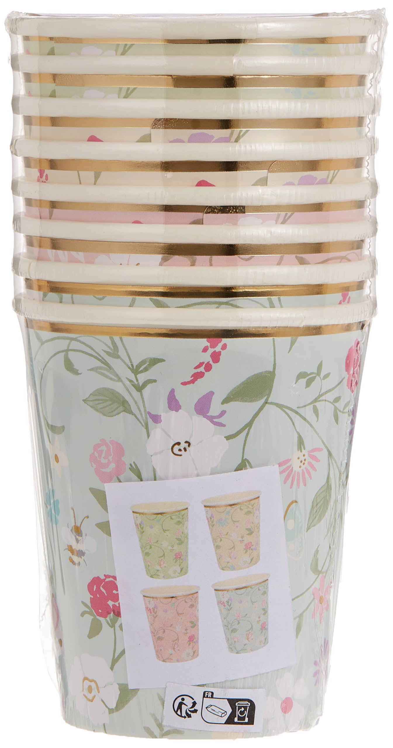 Laduree Paris Floral Cups