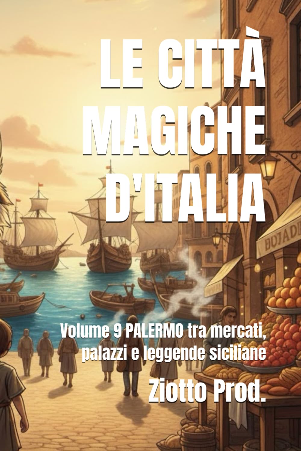 LE CITTÀ MAGICHE D'ITALIA: Volume 9 PALERMO tra mercati, palazzi e leggende siciliane