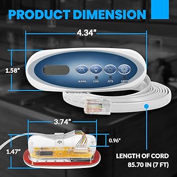 Amazon.com: usvehj 53238 Topside Control Panel Replace for