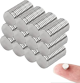 Neodymium Magnets Mini Magnets 10mm x 1mm Neodymium Round Small Strong Rare Earth Magnet for Fridge Craft Kitchen Office