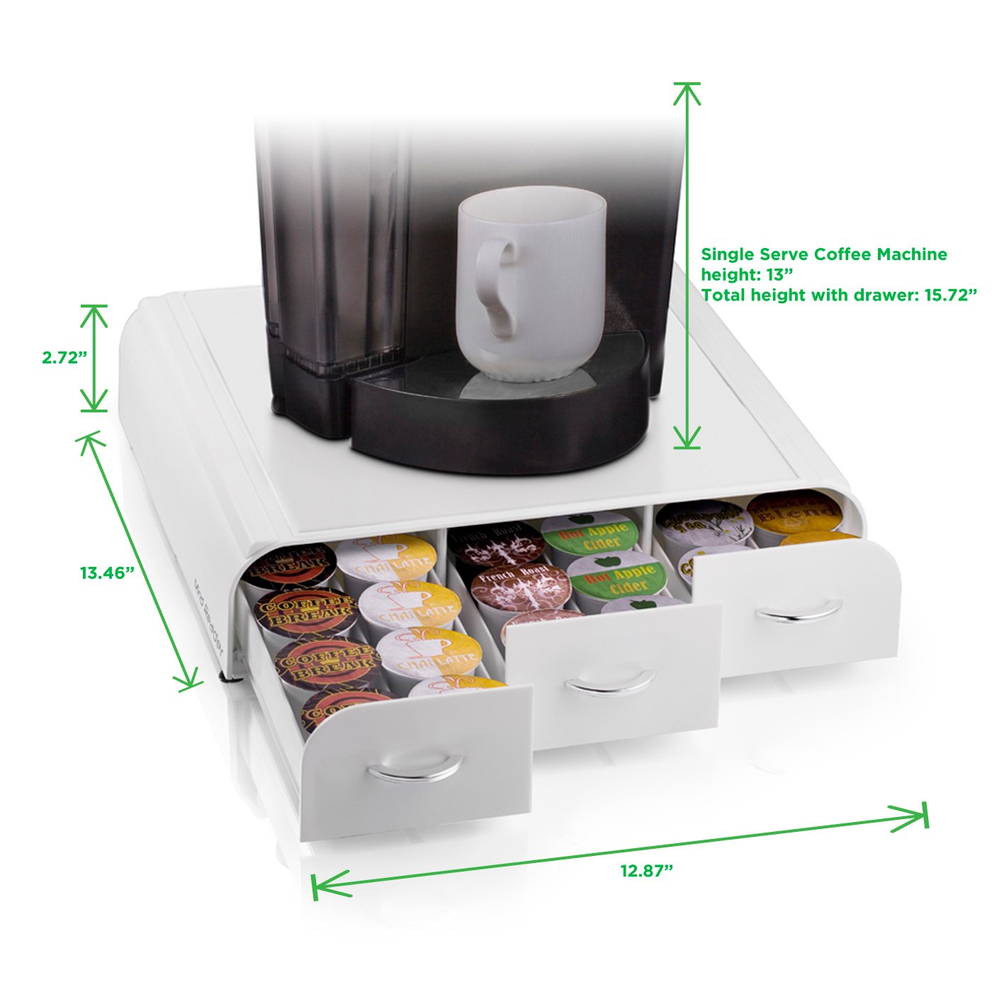 Single Serve Coffee pod Holder 