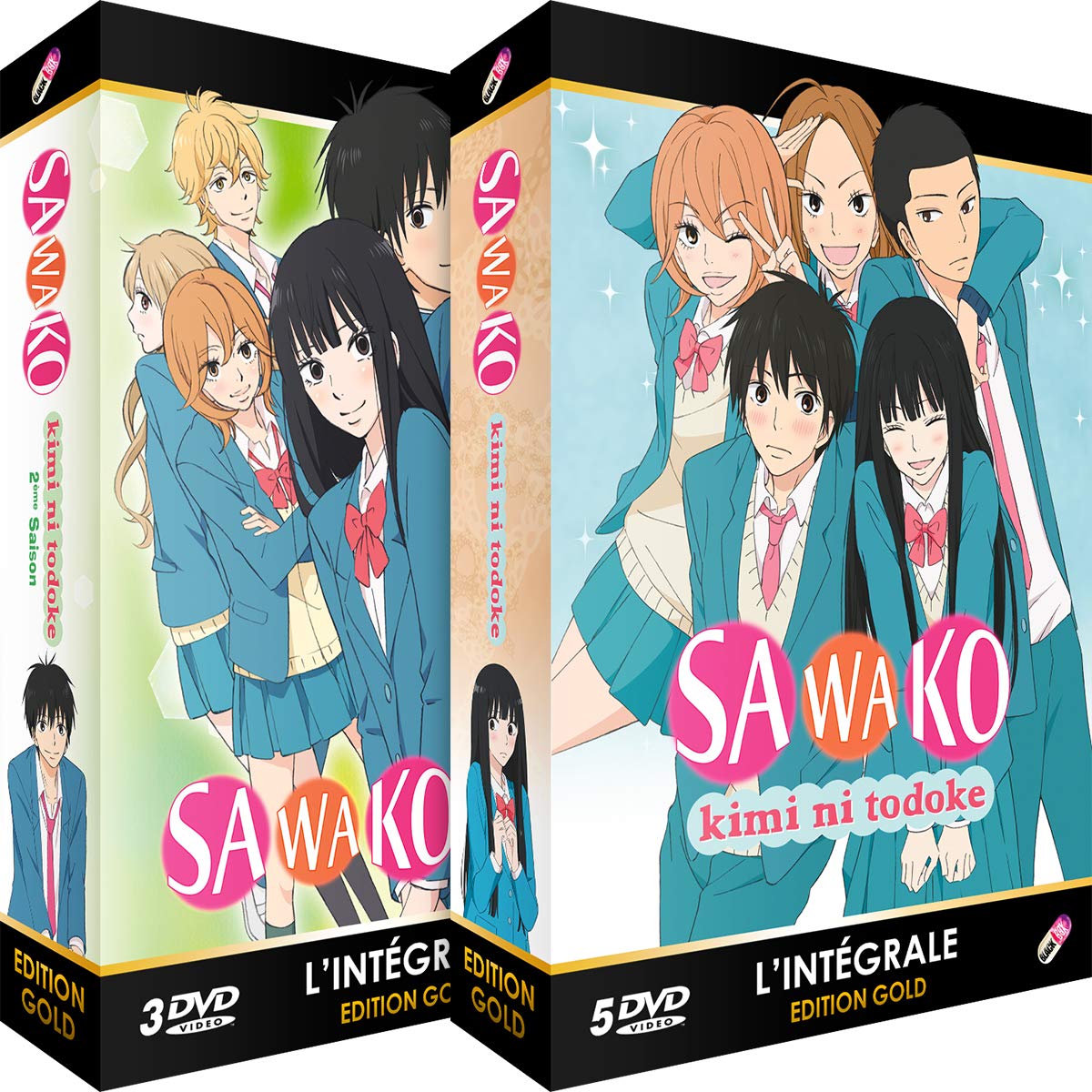 Sawako (Kimi ni Todoke) - Intégrale des 2 Saisons - Edition Gold