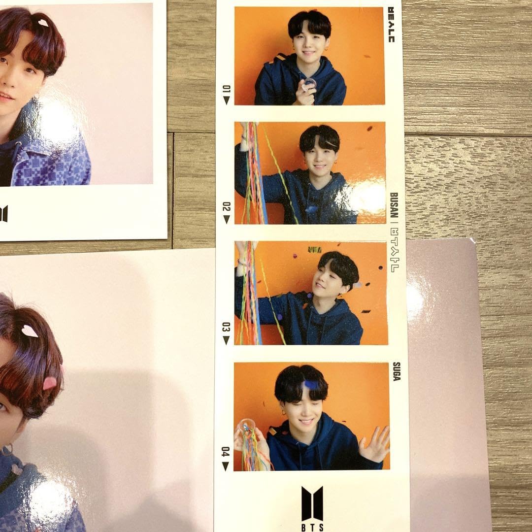 Amazon.co.jp: BTS 釜山コン グッズ フォトセット 写真 ユンギ シュガ