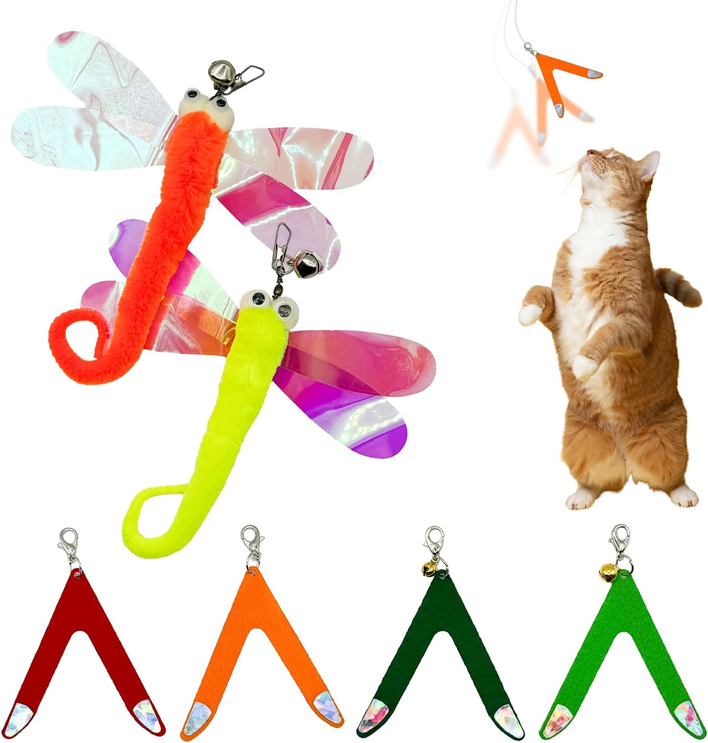 Mity rain Remote Control Cat Toy, Smart Cat Toy Car, rc