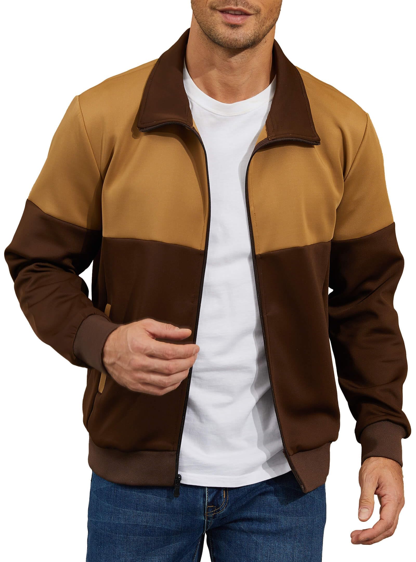 Zaitun Veste bomber légère et décontractée pour homme