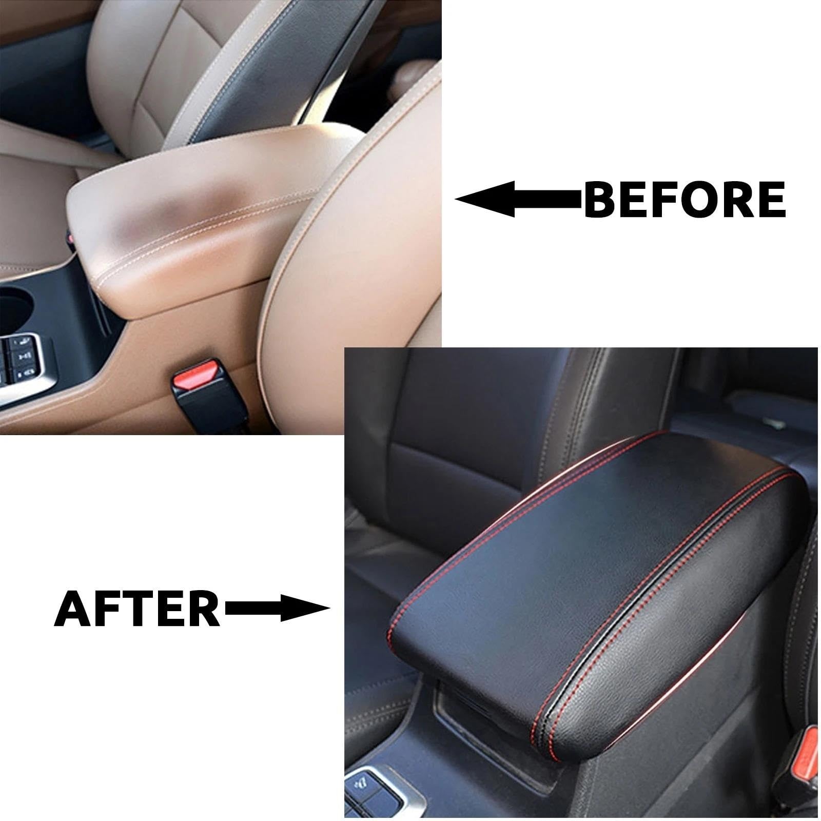 Copertura per bracciolo per Classe E W214 E260 E300 2024-2025 (nero1)