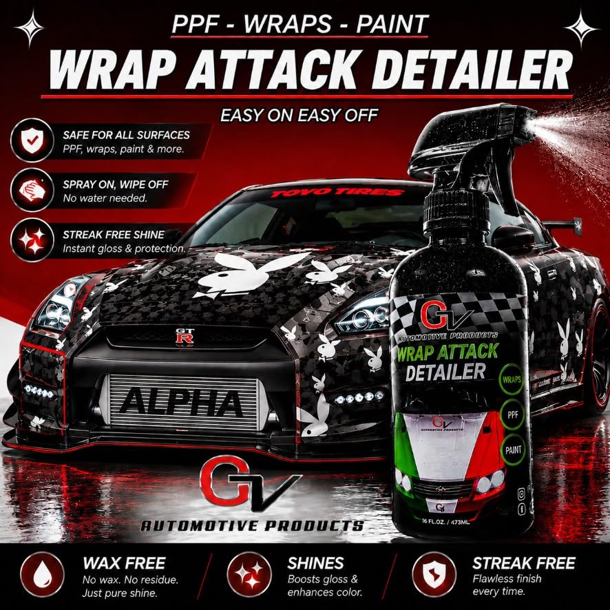 Wrap Attack Detergente sin Agua para Autos 1 Galón miniatura 6